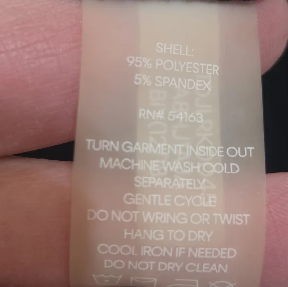 Tommy Hilfiger Black and White Jersey Colorblock Dress, Size 14 - Picture 6 of 6